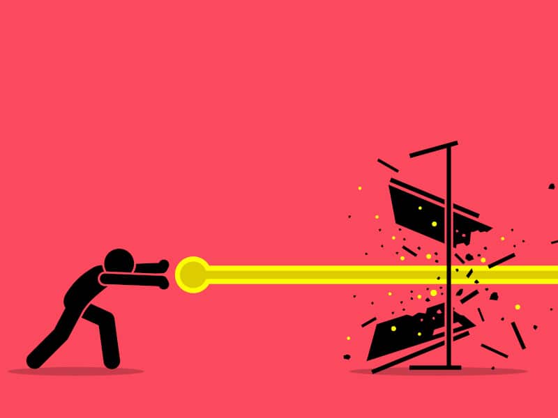 Blast the barrier