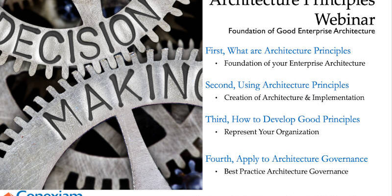 Architecture Principles Webinar